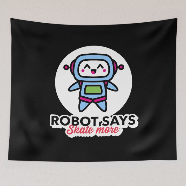 Item preview, Robot Says Skate More designed and sold by jacks-tees.