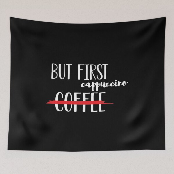 Item preview, But first cappuccino designed and sold by MystiS.