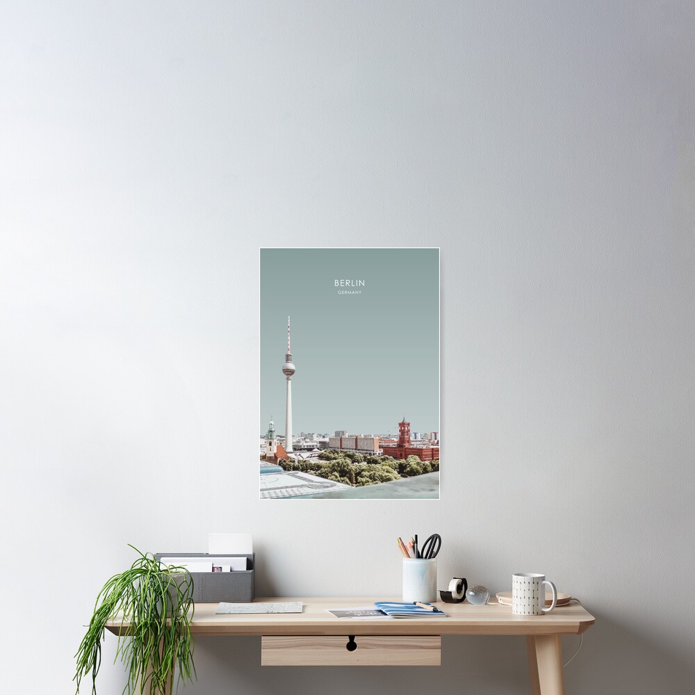 Berlin, Germany Travel Artwork Poster