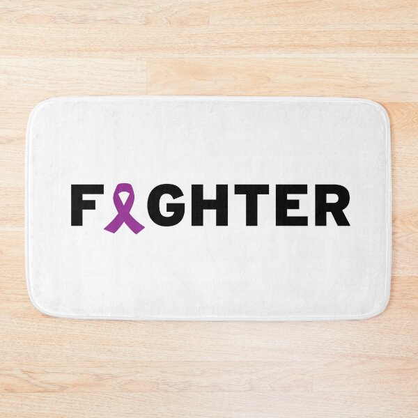 Item preview, Fighter Purple Ribbon designed and sold by abuse-survivor.