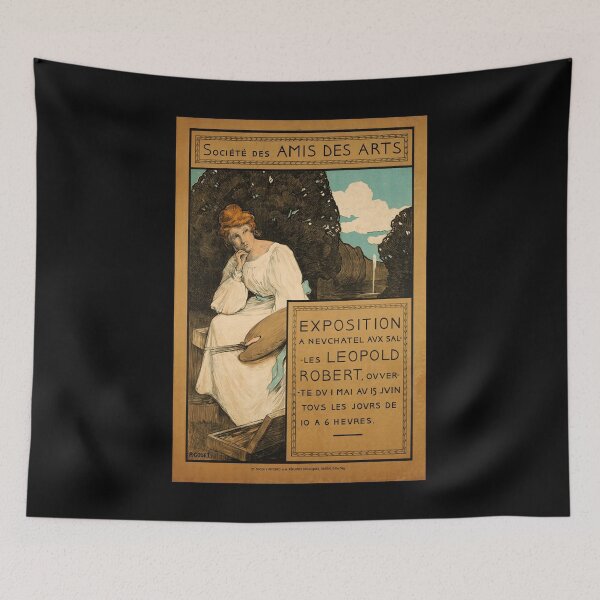 Item preview, retro societe des amis des arts exposition a neuchatel designed and sold by CorasPosters.