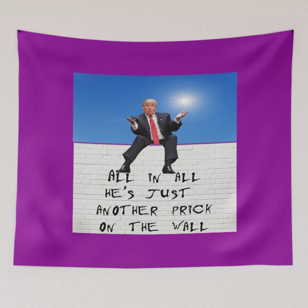 Artikelvorschau, Pink Floyd ANTI TRUMP TEE ROSA FLOYD LUSTIG entworfen und verkauft von RockSaltPink.
