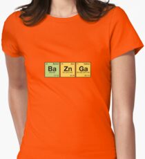 Ba Zn Ga! - periodic elements scramble Women's Fitted T-Shirt
