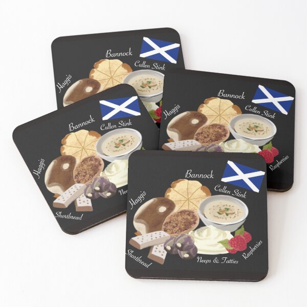 Item preview, Scottish Foods Black designed and sold by Hobbitrosie.