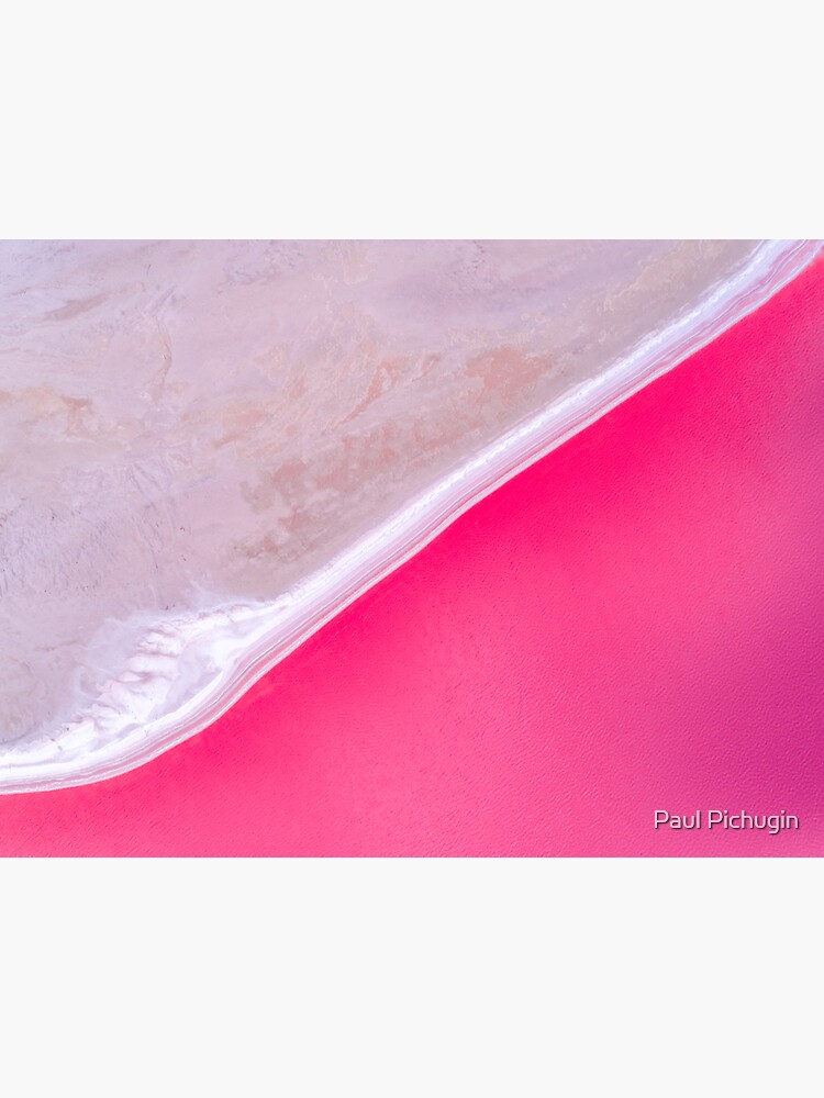 Thumbnail 3 of 3, Sticker, Pink Lake Western Australia designed and sold by paulmp.