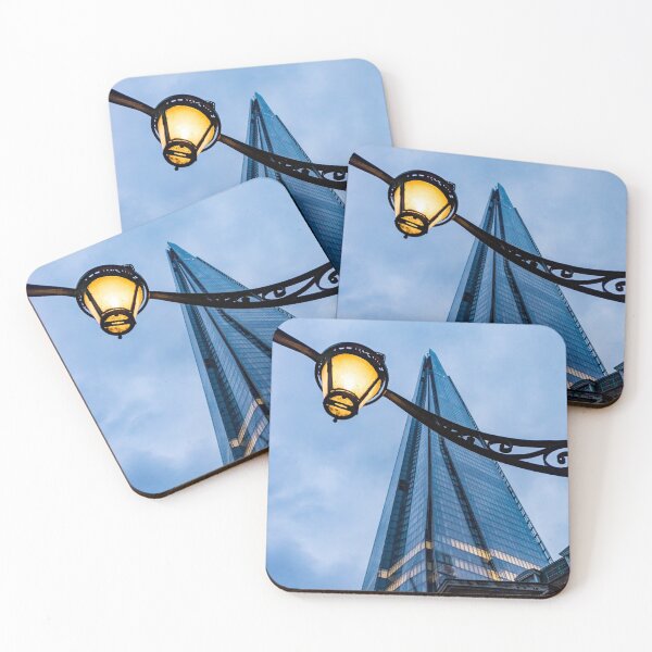 Item preview, The Shard from a low angle at low light designed and sold by StencilMyst ..