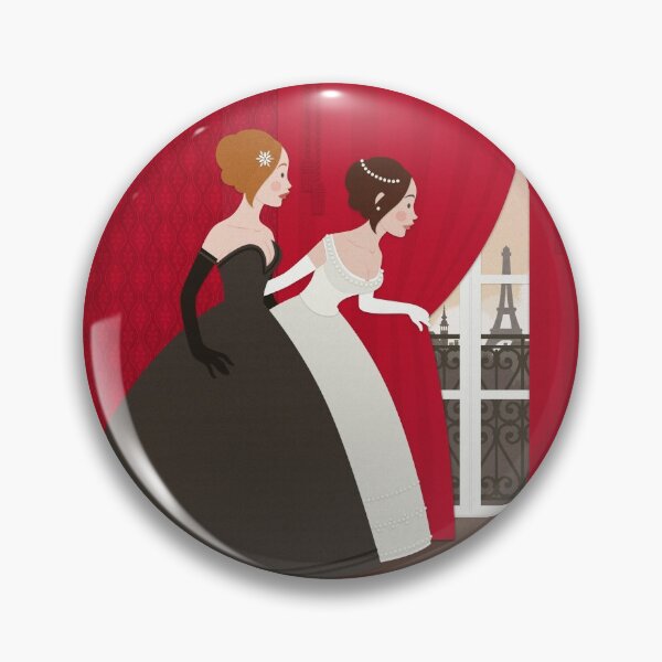 Item preview, Curious princesses at the window in Paris designed and sold by Iris Luckhaus.