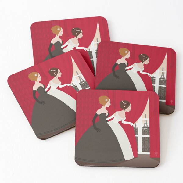 Item preview, Curious princesses at the window in Paris designed and sold by Iris Luckhaus.