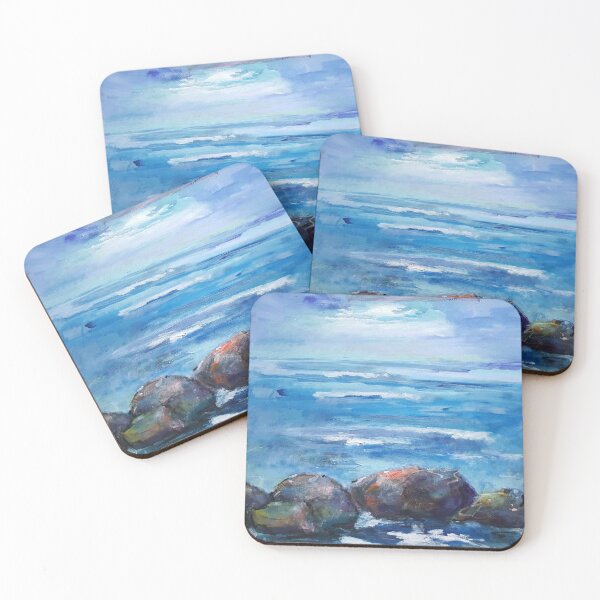 Item preview, Hav og sten. Ocean sky and stone designed and sold by Susanne Anker.