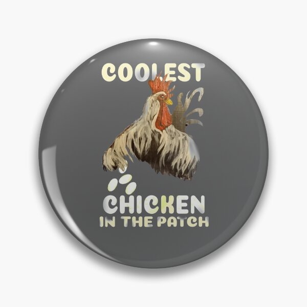 Item preview, Coolest chicken in the patch - chicken meme - designed and sold by vibeno1.