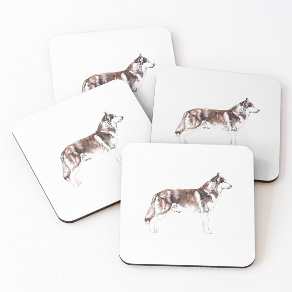 Item preview, Siberian Husky Dog Breed Show Stack Stand designed and sold by Amber Westwood.