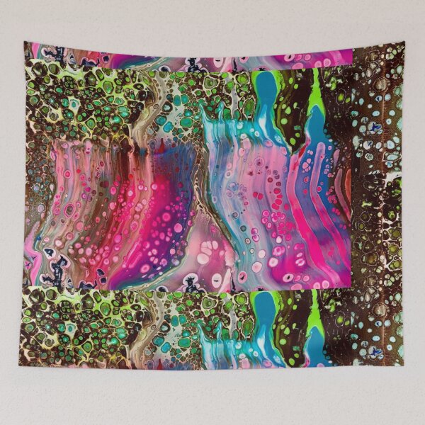 Item preview,  Colorful Acrylic Pour Abstract Merchandise designed and sold by cindyfordyce.