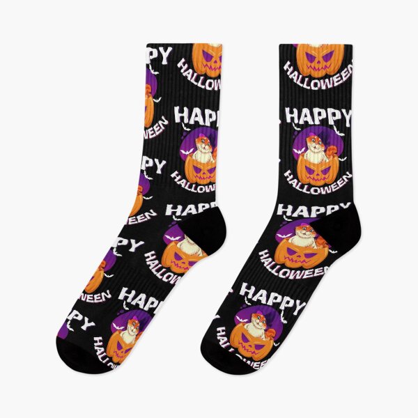 Item preview, Happy Halloween Cat designed and sold by WiBto.