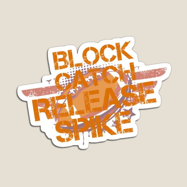Item preview, Block Release Catch Spike, Block Release Catch Spike Meaning designed and sold by khalilelk.