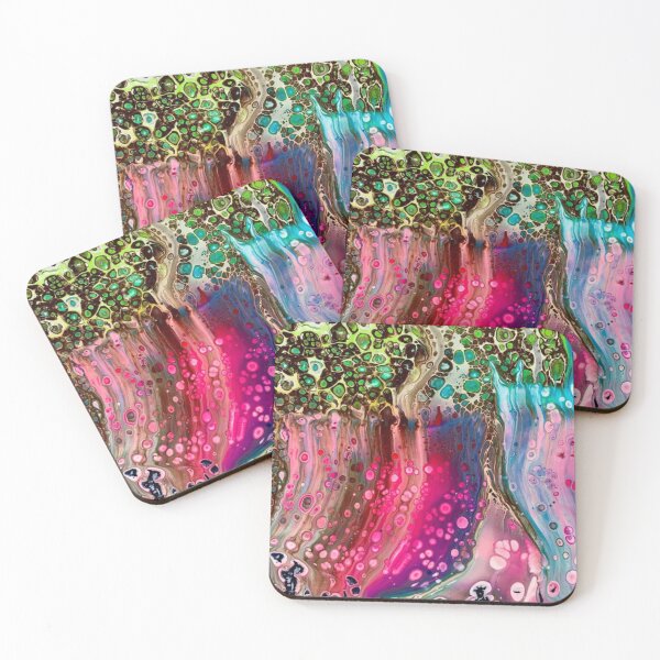 Item preview,  Colorful Acrylic Pour Abstract Merchandise designed and sold by cindyfordyce.