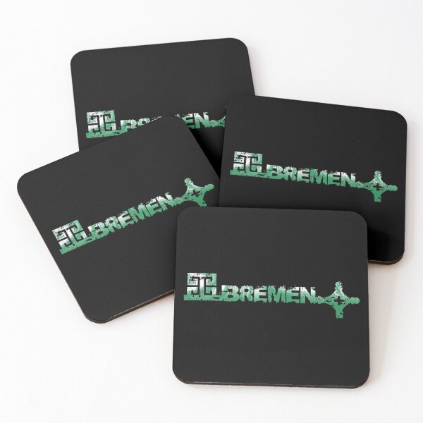 Item preview, Lettering Bremen Bremer Schlüssel in green and white designed and sold by froggy-stylecom.