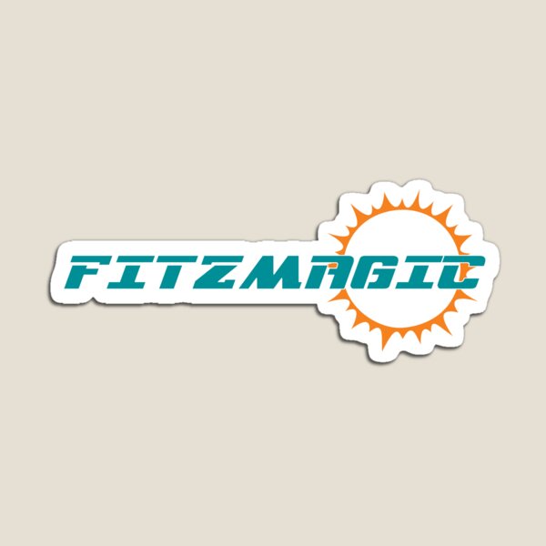 FITZMAGIC - Ryan Fitzpatrick - Miami Dolphins - American Football - Fan Art Magnet