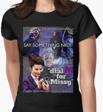 Dial 'M' for Missy Women's Fitted T-Shirt