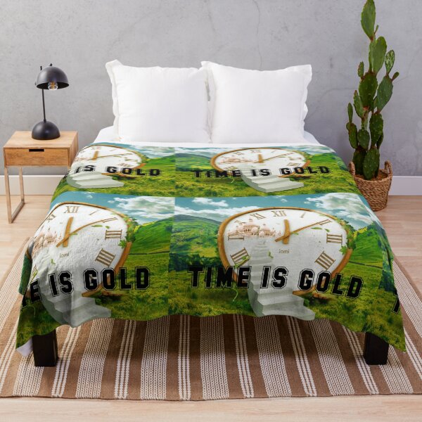 Item preview, Clock time is gold designed and sold by aysha Irshad.
