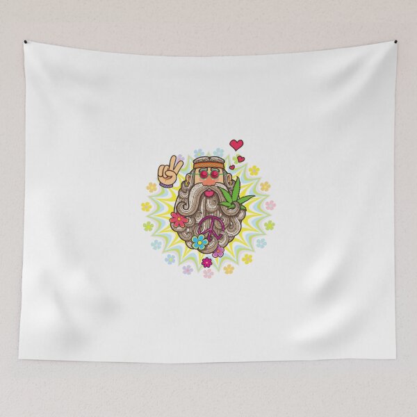Item preview, Old Hippie Novelty Design  Graphic Very Funny Cool Novelty Design designed and sold by popotamfriends.