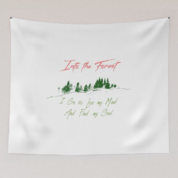 Item preview, into the forest, I go to lose my mind and find my soul, Awesome gift for forest n Lover  designed and sold by abdelhak2005.
