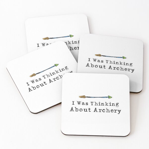 Item preview, I Was Thinking About Archery designed and sold by AbraFero.