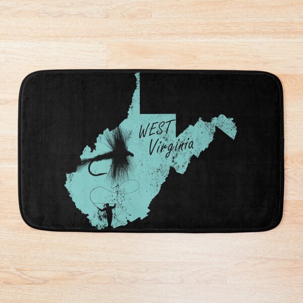 Item preview, Vintage Fish West Virginia State Fly Fishing designed and sold by Space Art.