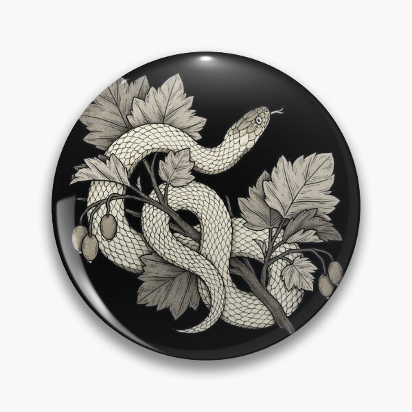 Item preview, Curious snake on a branch designed and sold by Veymoth.