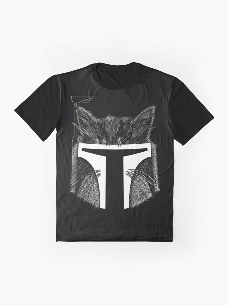 Imagen 4 de 5, Camiseta gráfica con la obra Cazarrecompensas Catt, diseñada y vendida por tybo215.