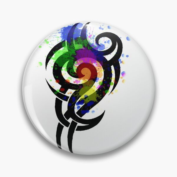 Item preview, splatter tribal designed and sold by attracdionz.