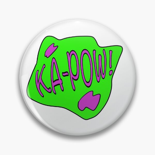 Item preview, Ka-Pow - Vintage Comicbook sound effect - Purple Green designed and sold by BusyMonkeys.