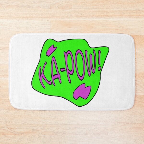 Item preview, Ka-Pow - Vintage Comicbook sound effect - Purple Green designed and sold by BusyMonkeys.