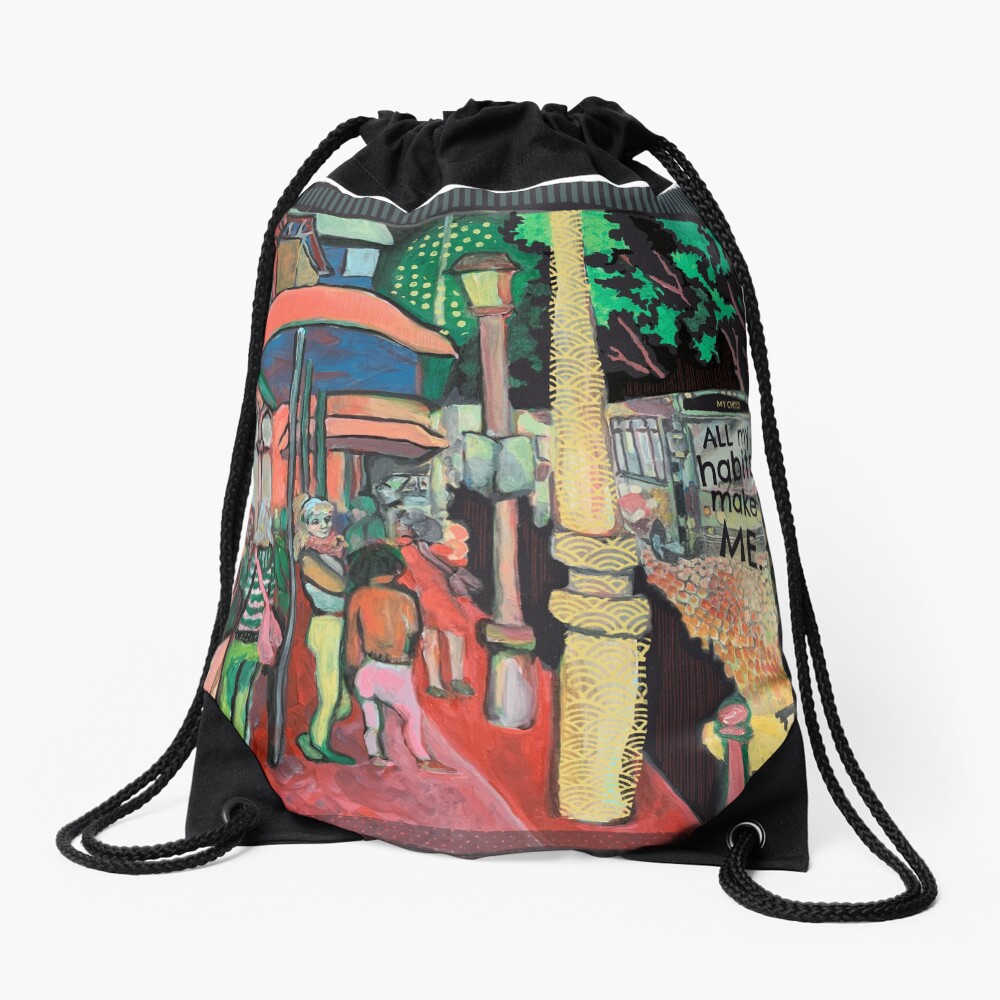 Item preview, Drawstring Bag designed and sold by KC-Hill.