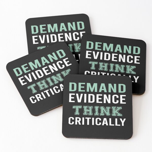 Item preview, Demand Evidence Think Critically designed and sold by Life Shop.
