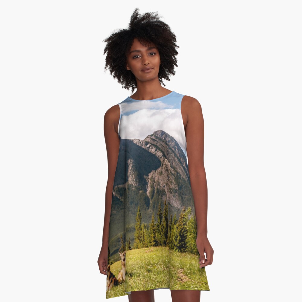 Item preview, A-Line Dress designed and sold by darren-j-mcleod.