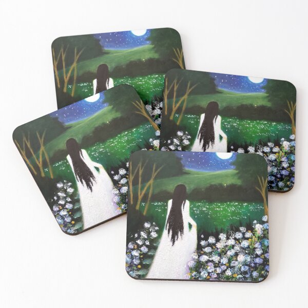 Item preview, The Path to the Low Hills designed and sold by The Mysterious Domain Alyne Whiteswan Fine Art Prints and Merch.
