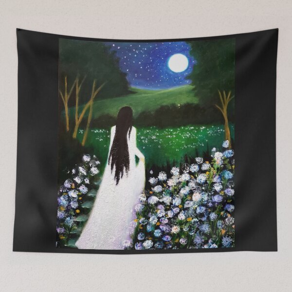 Item preview, The Path to the Low Hills designed and sold by The Mysterious Domain Alyne Whiteswan Fine Art Prints and Merch.