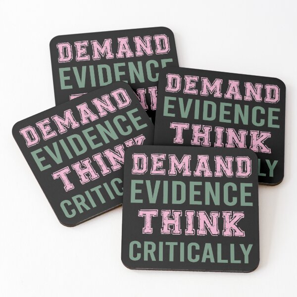 Item preview, Demand Evidence Think Critically designed and sold by Life Shop.
