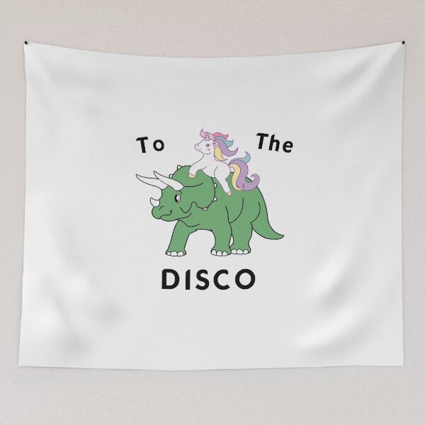 Item preview, To The Disco  , Unicorn , Triceratops designed and sold by Mekoooo.