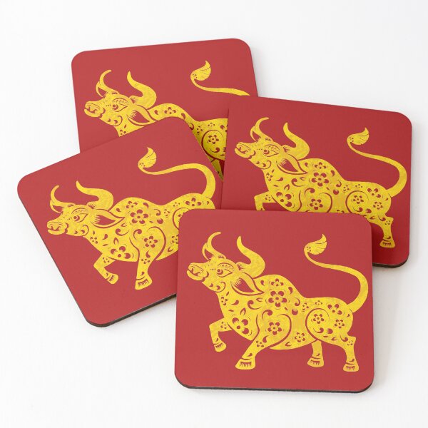 Item preview, Chinese New Year – Year of the Ox designed and sold by ValentinaHramov.