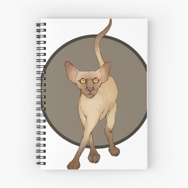 Item preview, Crouching cat on a gray background designed and sold by forestmagic.