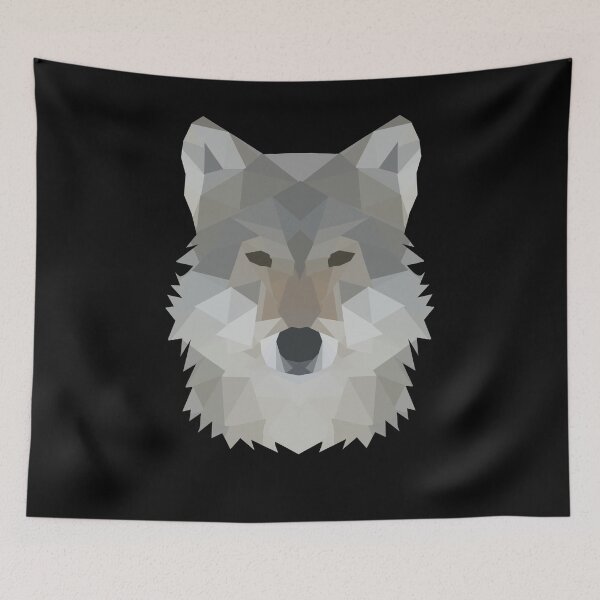 Item preview, Cool Colorful Wolf - Dogface - Husky designed and sold by argupta15115.