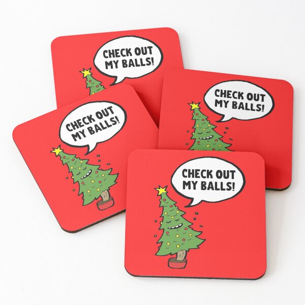 Item preview, Check Out My Balls - Inappropriate Christmas Tree designed and sold by m95sim.