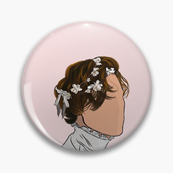 Item preview, Harry S - flower crown drawing designed and sold by doodledraaw.
