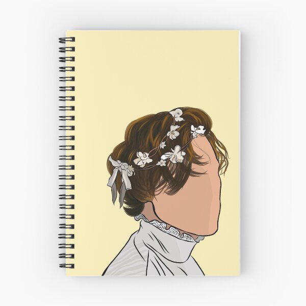 Item preview, Harry S - flower crown drawing designed and sold by doodledraaw.