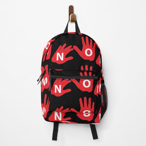 Item preview, Say NO (illustration using hands) designed and sold by TrendingMerch20.