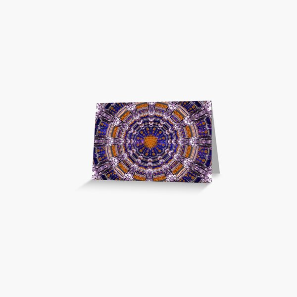 TetraGrid Healing Room Greeting Card