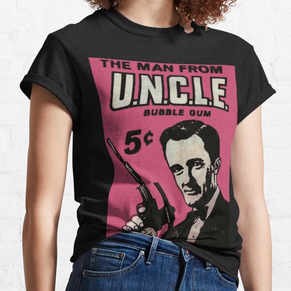 Vintage Man From U.N.C.L.E. with Illya Kuryakin - Authentic, Distressed Classic T-Shirt