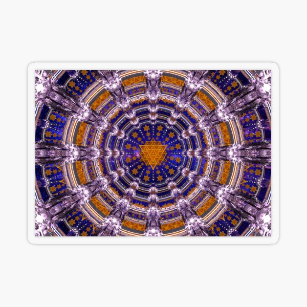 TetraGrid Healing Room Transparent Sticker