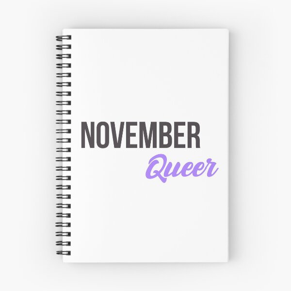 Item preview, Born in November Birthday quote Queer Gay designed and sold by FrenchsTuck.
